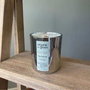 Organic to Green CLEANSING Verbena Aromatherapy with Selenite Candle Healing